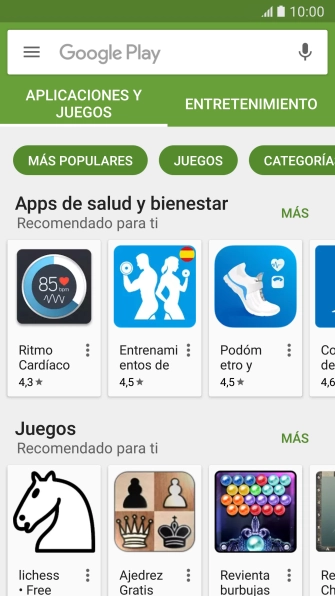 Pulsa en el campo de búsqueda. Pulsa en el campo de búsqueda.