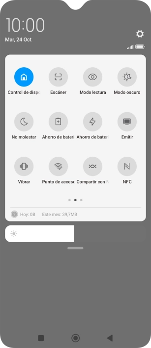 Pulsa Ahorro de batería para activar la función. Pulsa Ahorro de batería para activar la función.