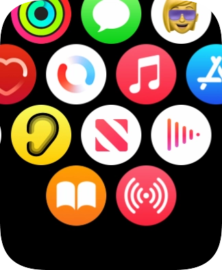 Pulsa el icono de reproductor de música.
