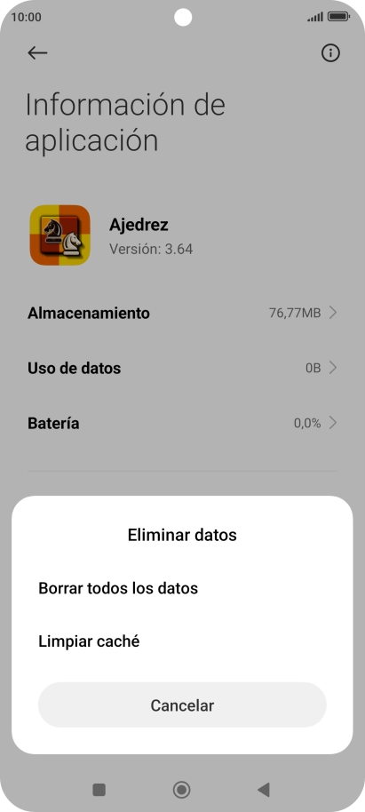 Pulsa Limpiar caché. Pulsa Limpiar caché.