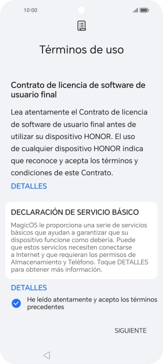 Pulsa SIGUIENTE.