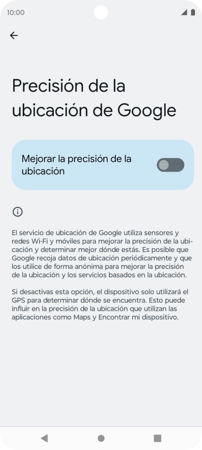 Si pulsas el indicador junto a Si pulsas el indicador junto a
