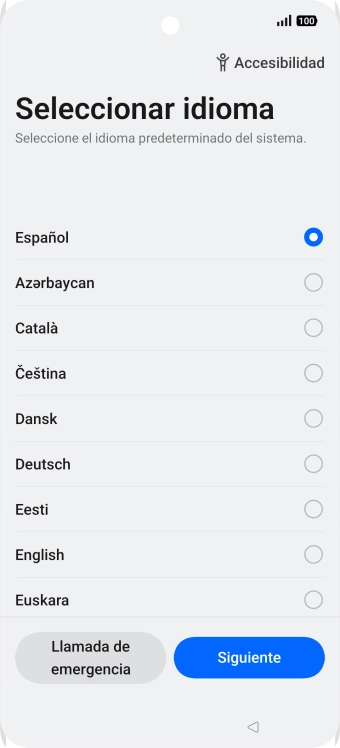 Pulsa el idioma deseado. Pulsa el idioma deseado.