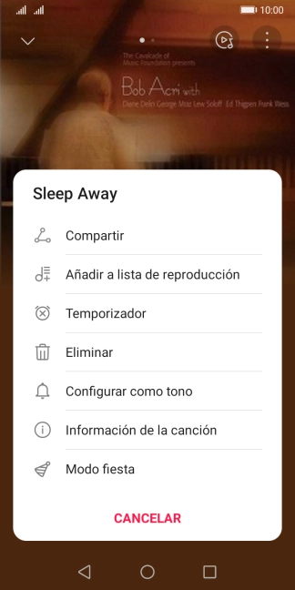 Pulsa Añadir a lista de reproducción. Pulsa Añadir a lista de reproducción.