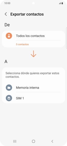 Pulsa el nombre de la tarjeta SIM. Pulsa el nombre de la tarjeta SIM.