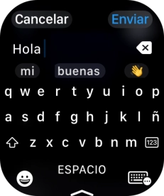 Pulsa el icono de entrada. Pulsa el icono de entrada.