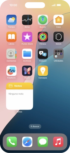Si utilizas un grupo de widgets: Desliza el dedo hacia arriba o hacia abajo sobre el grupo para seleccionar el widget deseado. Si utilizas un grupo de widgets: Desliza el dedo hacia arriba o hacia abajo sobre el grupo para seleccionar el widget deseado.