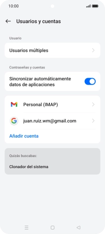 Pulsa el indicador junto a Pulsa el indicador junto a