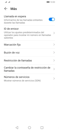 Pulsa Marcación fija.