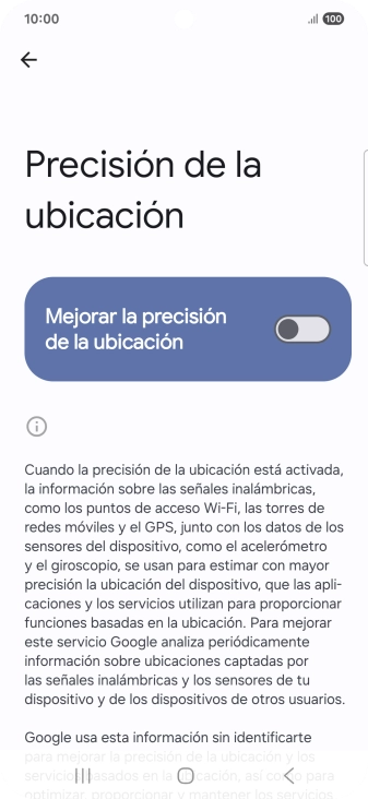Si pulsas el indicador junto a Si pulsas el indicador junto a