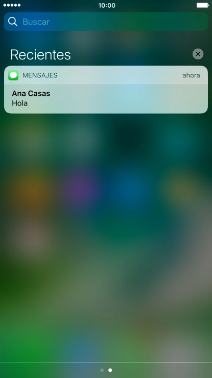 Pulsa la notificación deseada y sigue las indicaciones de la pantalla para utilizar la función seleccionada. Pulsa la notificación deseada y sigue las indicaciones de la pantalla para utilizar la función seleccionada.