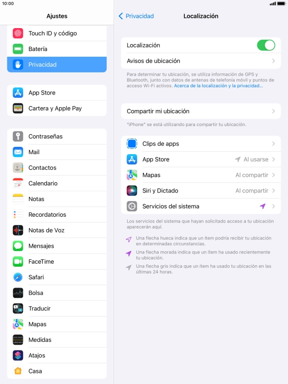 Pulsa la aplicación deseada. Pulsa la aplicación deseada.