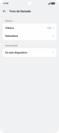 Pulsa la categoría deseada. Pulsa la categoría deseada.