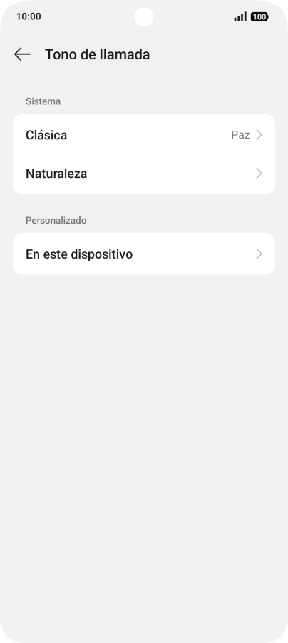 Pulsa la categoría deseada. Pulsa la categoría deseada.