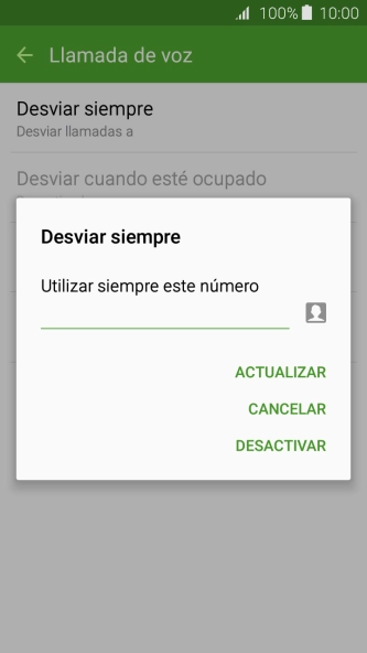Pulsa DESACTIVAR. Pulsa DESACTIVAR.