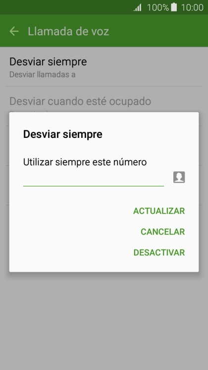 Pulsa DESACTIVAR. Pulsa DESACTIVAR.