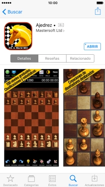 Pulsa la tecla de inicio para terminar y regresar a la pantalla de inicio. Pulsa la tecla de inicio para terminar y regresar a la pantalla de inicio.