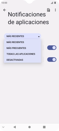 Pulsa la categoría deseada. Pulsa la categoría deseada.