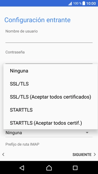 Pulsa Ninguna para desactivar la función. Pulsa Ninguna para desactivar la función.