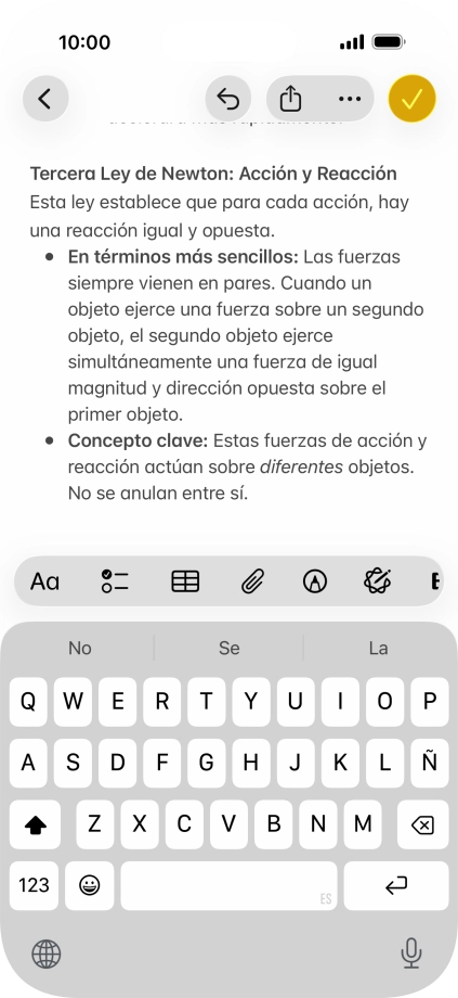 Pulsa el icono de Apple Intelligence. Pulsa el icono de Apple Intelligence.