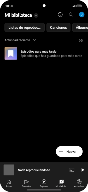 Pulsa la lista desplegable. Pulsa la lista desplegable.