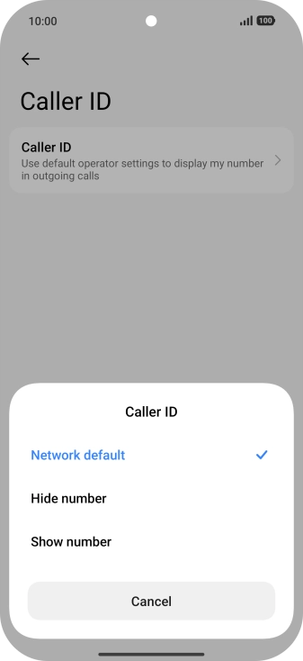 Press Show number to turn on caller identification. Press Show number to turn on caller identification.