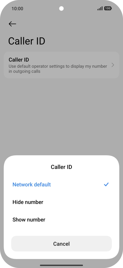 Press Show number to turn on caller identification. Press Show number to turn on caller identification.