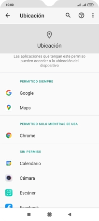 Pulsa la app deseada. Pulsa la app deseada.