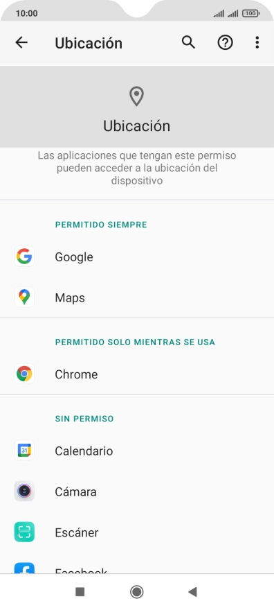 Pulsa la app deseada. Pulsa la app deseada.