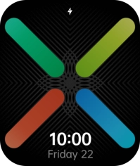 Cuando el icono de carga de batería aparece en la pantalla, el smartwatch se está cargando. Cuando el icono de carga de batería aparece en la pantalla, el smartwatch se está cargando.