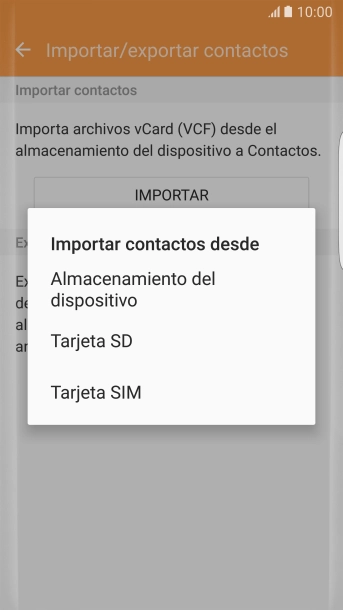 Pulsa Tarjeta SIM.