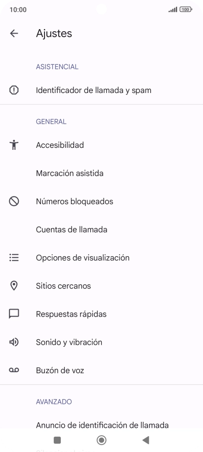 Pulsa Cuentas de llamada. Pulsa Cuentas de llamada.