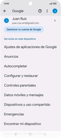 Pulsa Encontrar mi dispositivo. Pulsa Encontrar mi dispositivo.