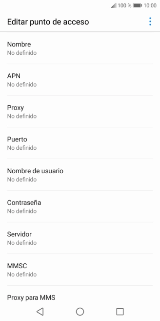 Pulsa Nombre.