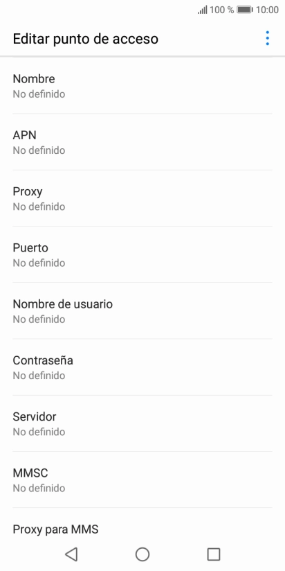 Pulsa Nombre.