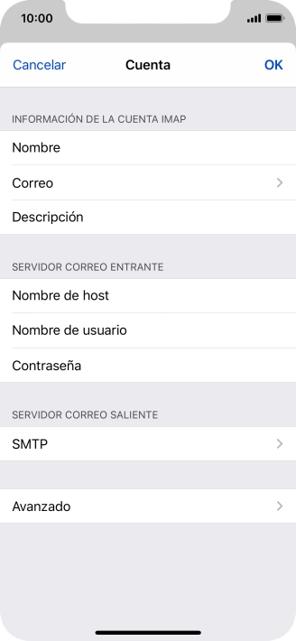 Pulsa SMTP.