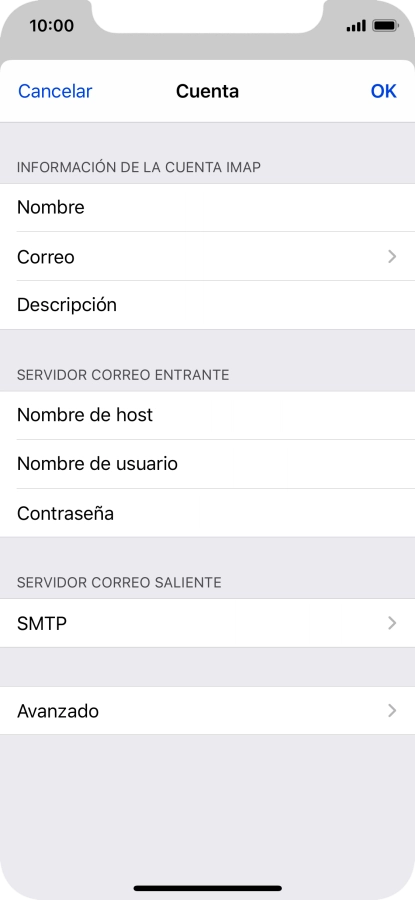Pulsa SMTP.