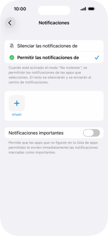 Pulsa el indicador junto a 