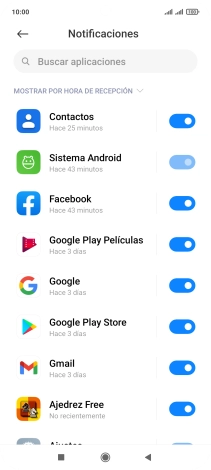 Pulsa la app deseada.