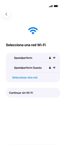 Pulsa la red wifi deseada. Pulsa la red wifi deseada.