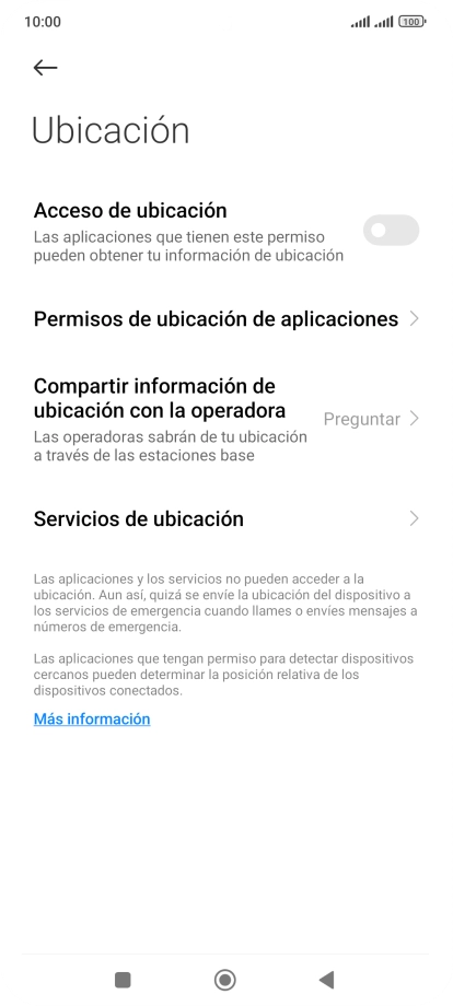 Pulsa el indicador junto a Pulsa el indicador junto a