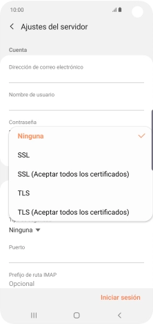 Pulsa Ninguna para desactivar la función. Pulsa Ninguna para desactivar la función.