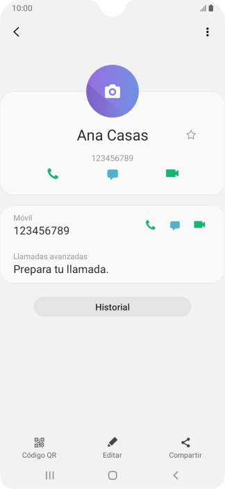 Pulsa la tecla de inicio para terminar y regresar a la pantalla de inicio. Pulsa la tecla de inicio para terminar y regresar a la pantalla de inicio.