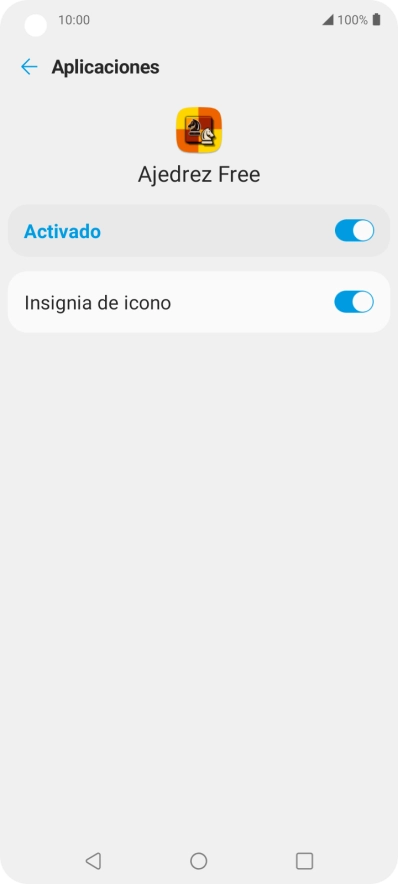 Pulsa el indicador superior para activar o desactivar la función. Pulsa el indicador superior para activar o desactivar la función.