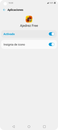 Pulsa el indicador superior para activar o desactivar la función. Pulsa el indicador superior para activar o desactivar la función.