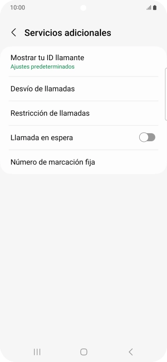 Pulsa Desvío de llamadas. Pulsa Desvío de llamadas.