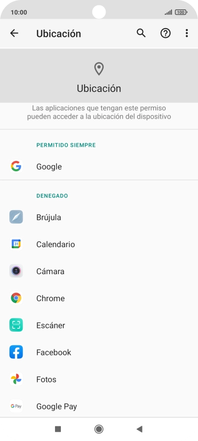 Pulsa la app deseada. Pulsa la app deseada.
