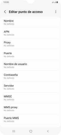 Pulsa Nombre. Pulsa Nombre.
