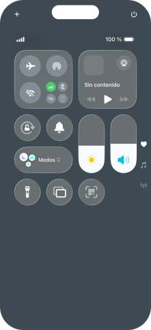 Pulsa el icono de modo de sonido para activar o desactivar el modo silencioso. Pulsa el icono de modo de sonido para activar o desactivar el modo silencioso.