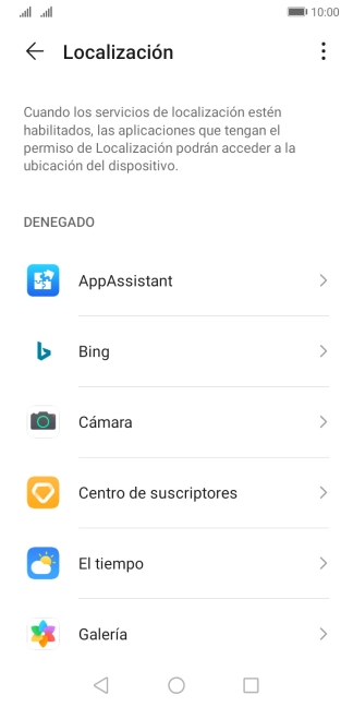 Pulsa la app deseada. Pulsa la app deseada.